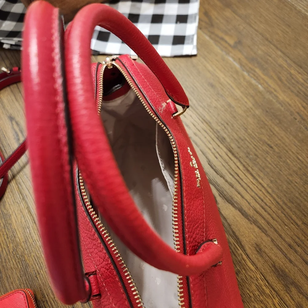 Kate spade purse and wallet, cherry